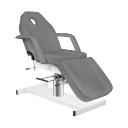 Gray hydraulic cosmetic chair A210