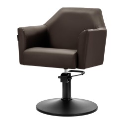 Gabbiano Fotel fryzjerski Davos brązowy