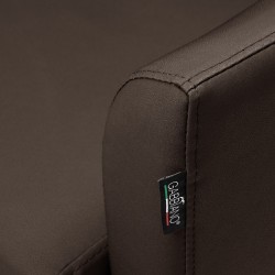 Gabbiano Fotel fryzjerski Davos brązowy