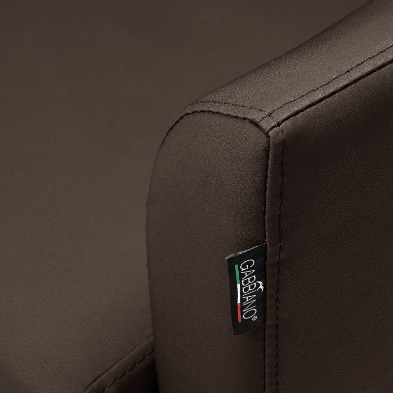 Gabbiano Fotel fryzjerski Davos brązowy