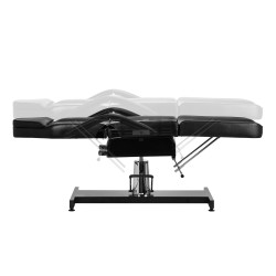 Fotel kosmetyczny Sillon hydrauliczny v2 210 czarny