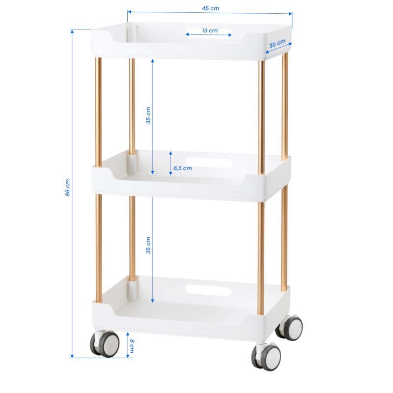 Pomocnik kosmetyczny 127 złoto biały