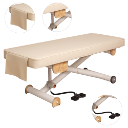 Łóżko do zabiegów Head SPA - Zen Lift AQUA -Elektryczne stoły do masażu- 