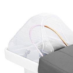 Gray head spa shampoo chair