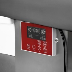 Grey head-spa shampoo chair