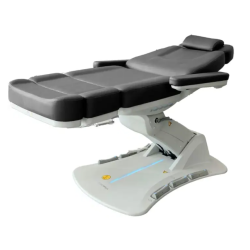 Fotel Kosmetyczny Elektryczny Aspromus 2403 Z Podgrzewaniem - grafitowy -Fotele kosmetyczne elektryczne- 