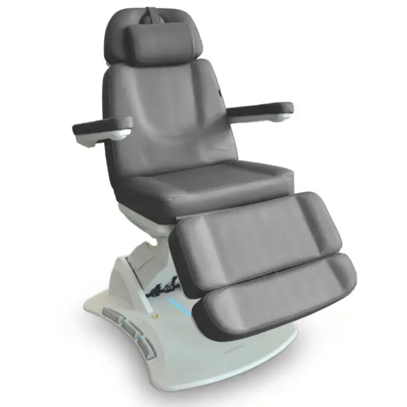 Fotel Kosmetyczny Elektryczny Aspromus 2403 Z Podgrzewaniem - grafitowy -Fotele kosmetyczne elektryczne- 