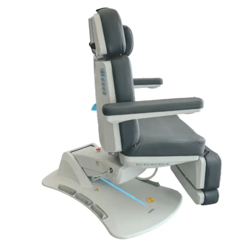 Fotel Kosmetyczny Elektryczny Aspromus 2403 Z Podgrzewaniem - grafitowy -Fotele kosmetyczne elektryczne- 