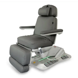 Fotel kosmetyczny NIKO F obrotowy z podgrzewaniem - grafitowy -Strona główna-