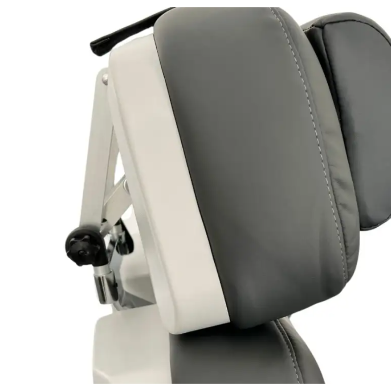 Fotel kosmetyczny NIKO F obrotowy z podgrzewaniem - grafitowy -Strona główna- 