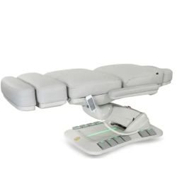 Fotel kosmetyczny NIKO F obrotowy z podgrzewaniem - Jasnoszary -Strona główna- 