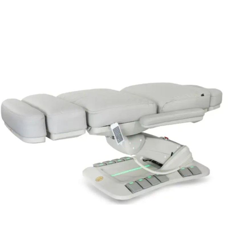 Fotel kosmetyczny NIKO F obrotowy z podgrzewaniem - Jasnoszary -Strona główna- 