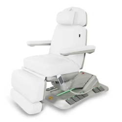 Fotel kosmetyczny NIKO F obrotowy z podgrzewaniem - Biały -Strona główna- 