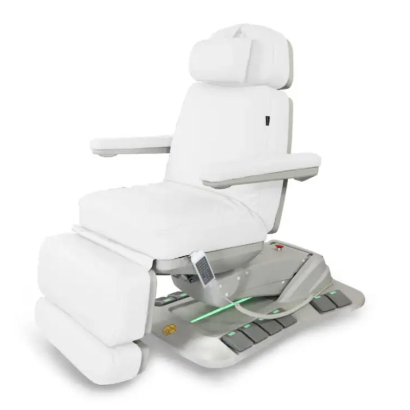 Fotel kosmetyczny NIKO F obrotowy z podgrzewaniem - Biały -Strona główna- 