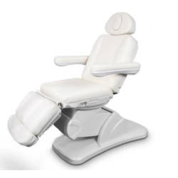 Fotel kosmetyczny MEDICO II PLUS z podgrzewaniem - Biały -Strona główna- 