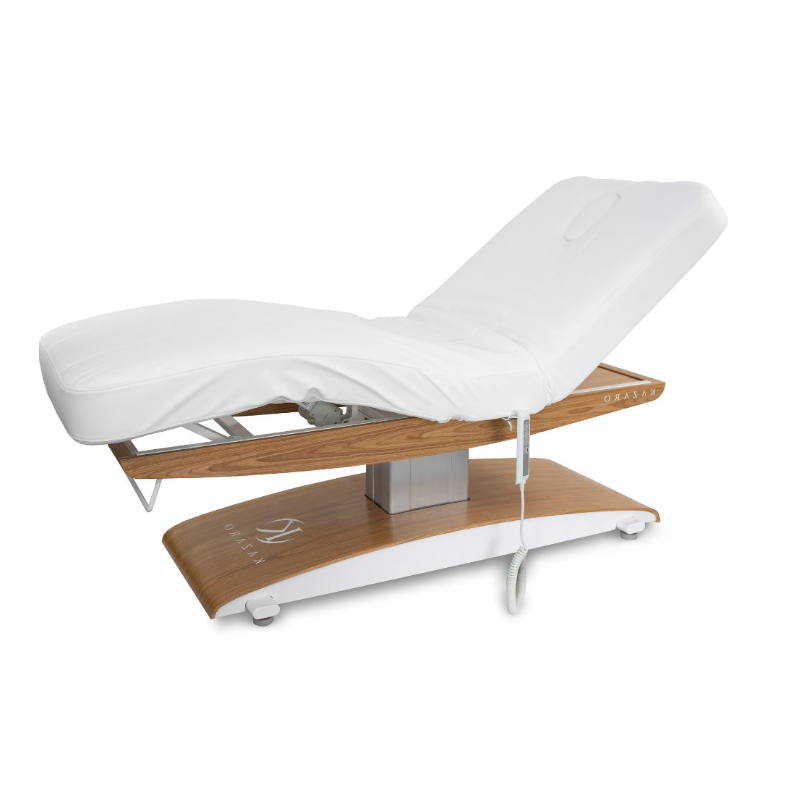 Łóżko kosmetyczne LUNA T PLUS z podgrzewaniem - Biały -Strona główna- 