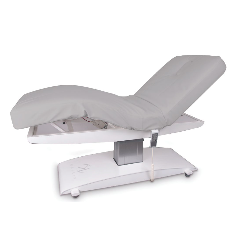 Łóżko kosmetyczne LUNA T PLUS PURE z podgrzewaniem - Jasnoszary -Strona główna- 