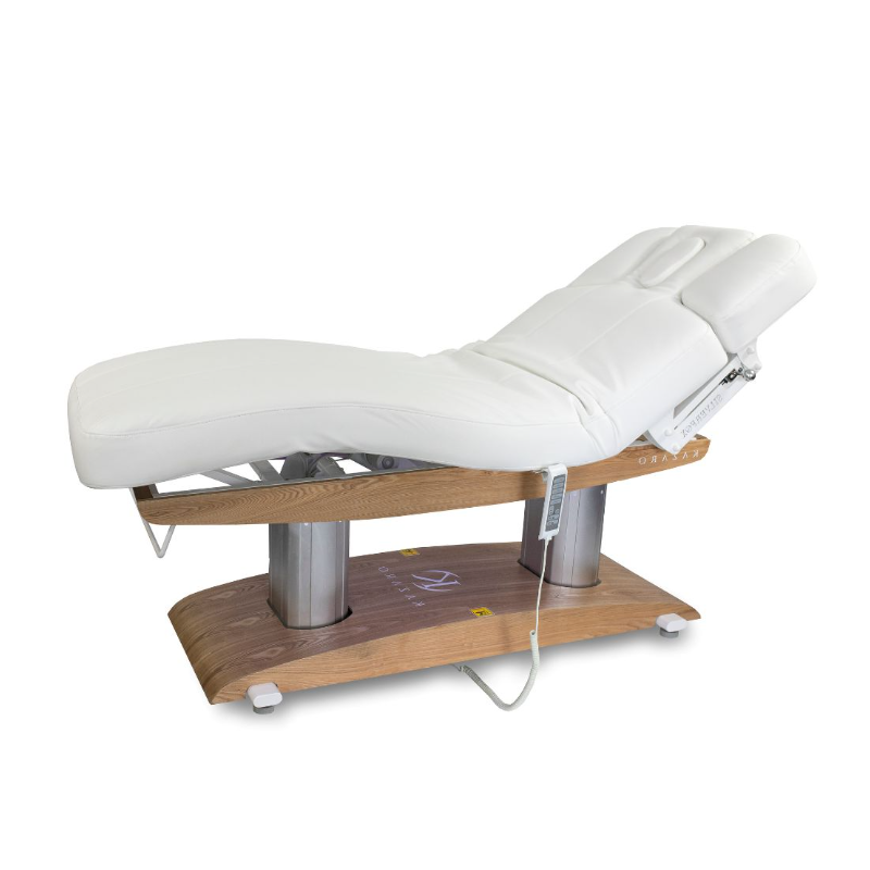 Łóżko kosmetyczne LUNA H PLUS z podgrzewaniem - Biały -Strona główna- 