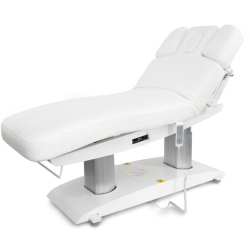 Łóżko kosmetyczne LUNA H PLUS PURE VibeSound - Biały -Strona główna- 