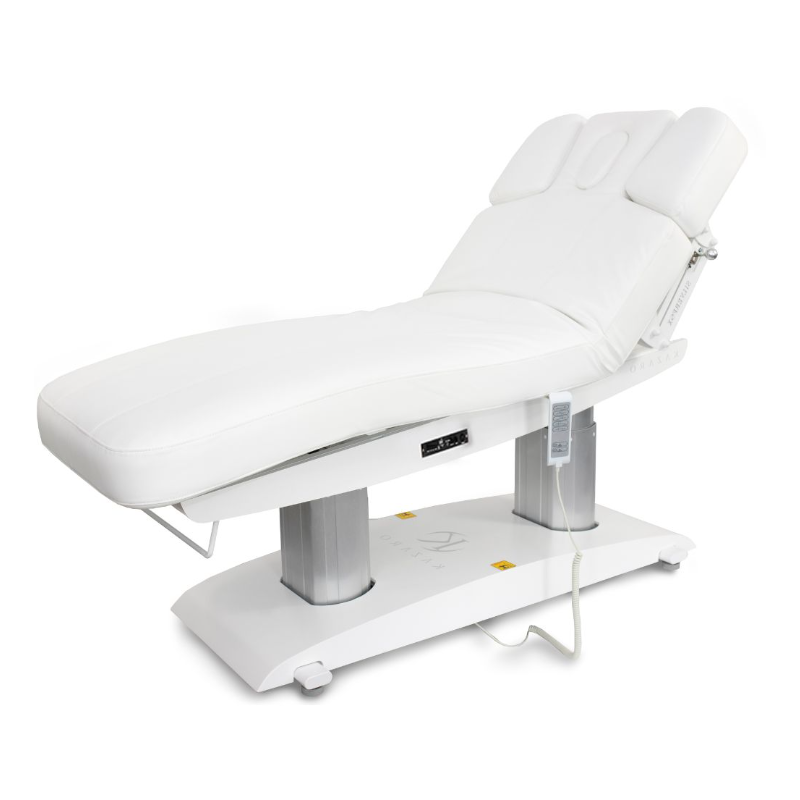 Łóżko kosmetyczne LUNA H PLUS PURE VibeSound - Biały -Strona główna- 
