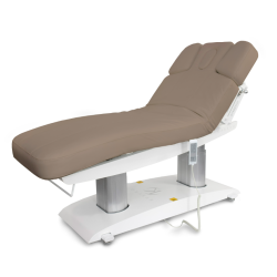 Łóżko kosmetyczne LUNA H PLUS PURE z podgrzewaniem - Valencia TAUPE -Strona główna- 