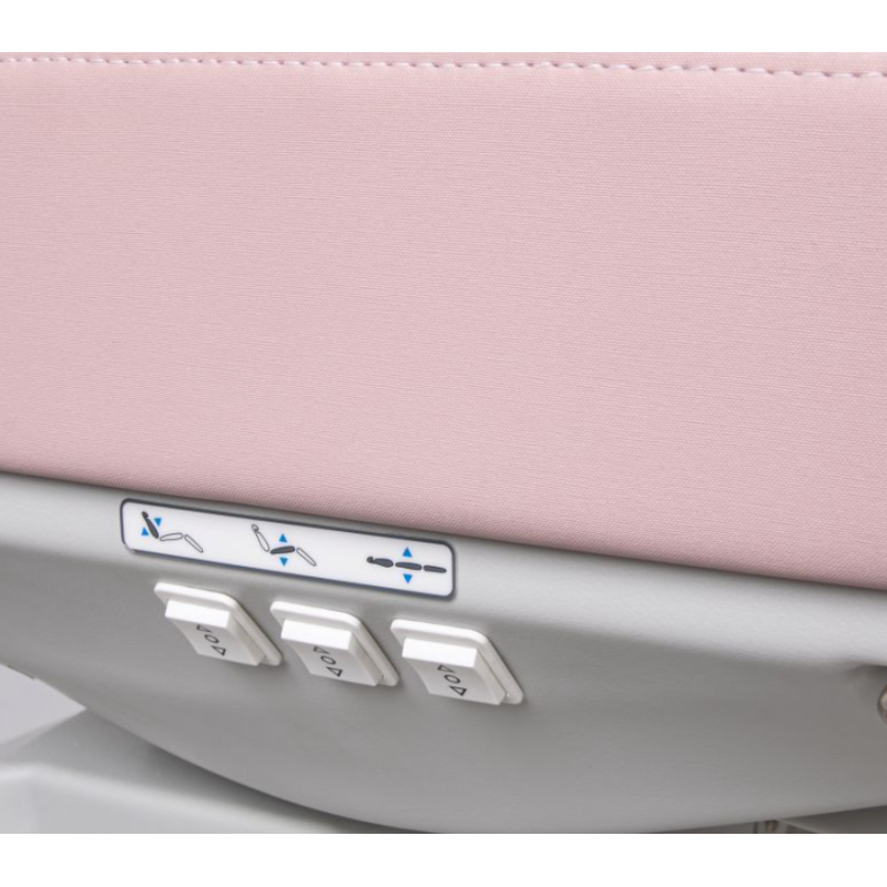 Fotel zabiegowy ANGEL Plus z podgrzewaniem - Rose -Strona główna- 