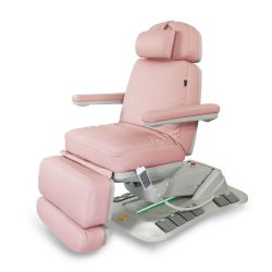 Fotel zabiegowy NIKO F z podgrzewaniem - Rose