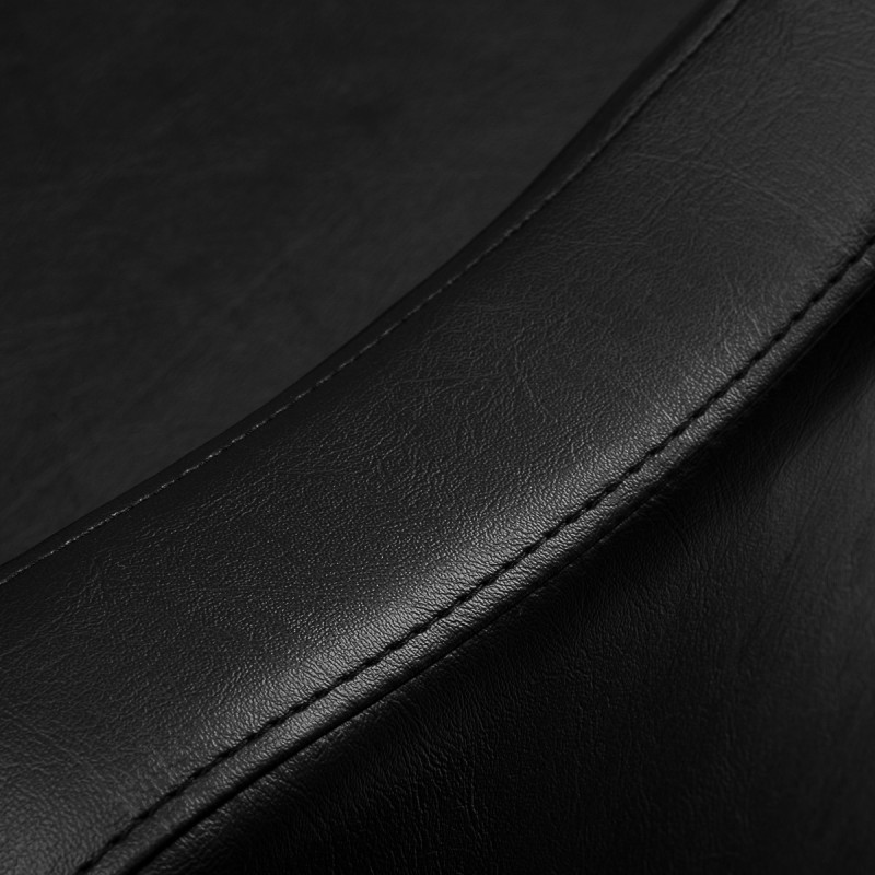 Gabbiano fotel fryzjerski Sewilla Czarny podstawa czarna