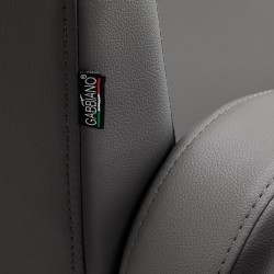 Gabbiano fotel fryzjerski Sewilla Szary podstawa czarna