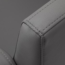 Gabbiano fotel fryzjerski Sewilla Szary podstawa czarna