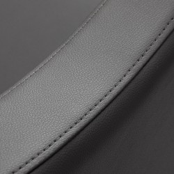 Gabbiano fotel fryzjerski Sewilla Szary podstawa INOX