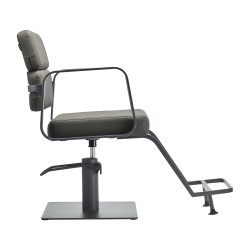 Gray Havana salon styling chair