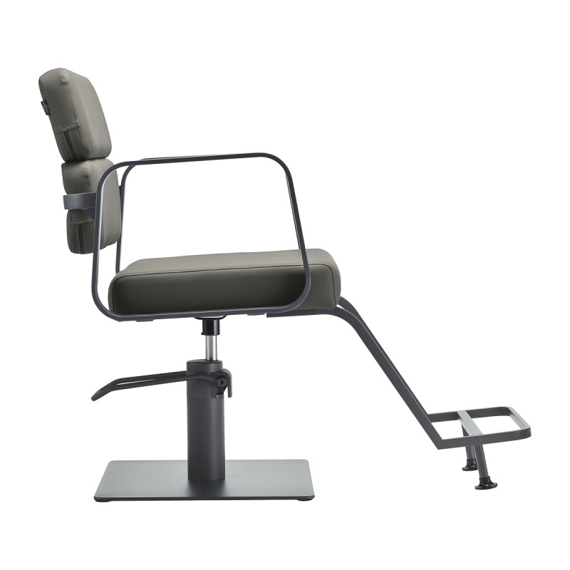 Gray Havana salon styling chair