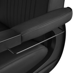 Black Genua barber chair