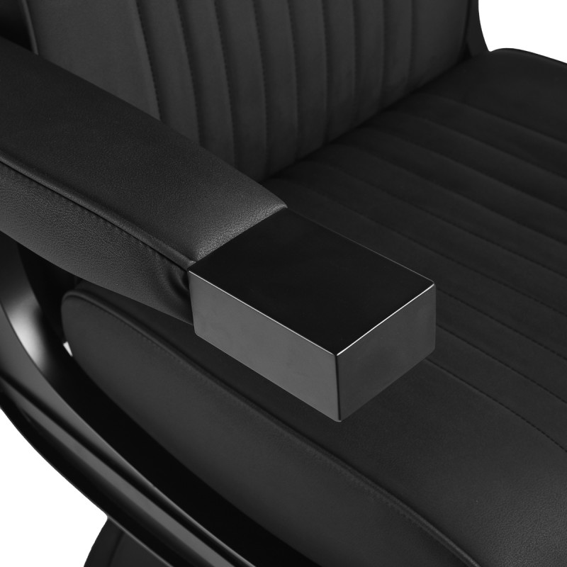 Black Genua barber chair