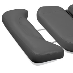 Fotel kosmetyczny podologiczny elektr. Kate 4 siln. szary