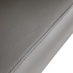 Gabbiano fotel fryzjerski Lucca Szary czarna podstawa