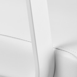 Gabbiano fotel fryzjerski Porto biało Biały