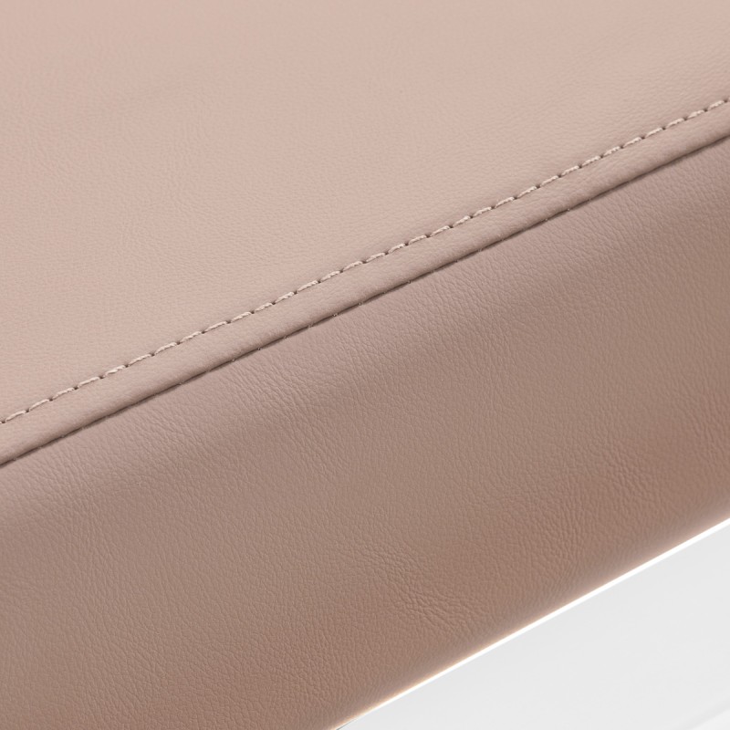 Gabbiano fotel fryzjerski Porto biało Beżowy