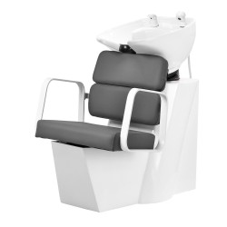 Gabbiano myjnia fryzjerska Porto biało Szary