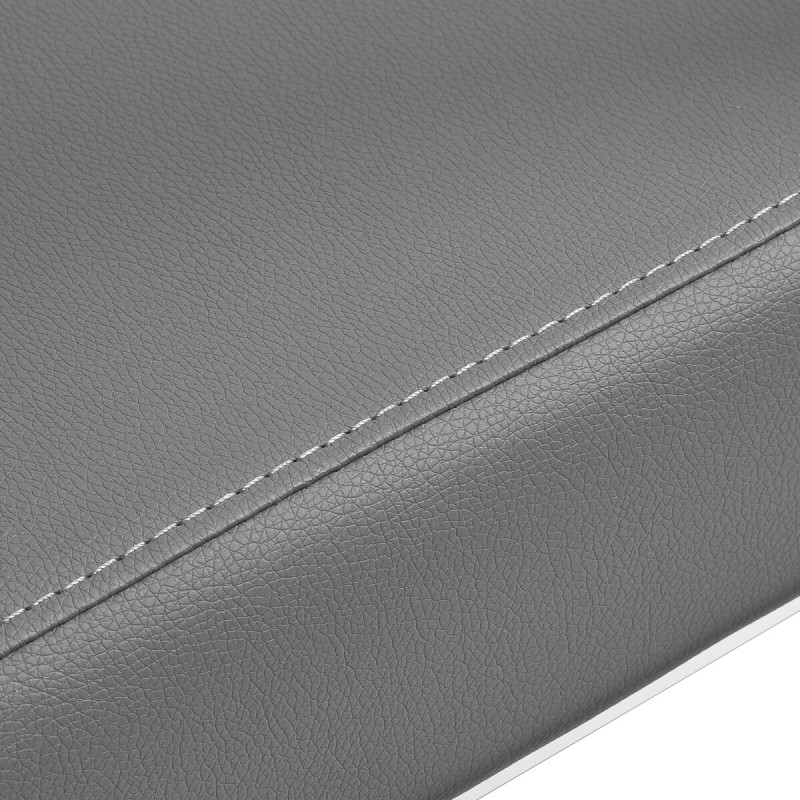 White-gray ceramic salon shampoo bowl