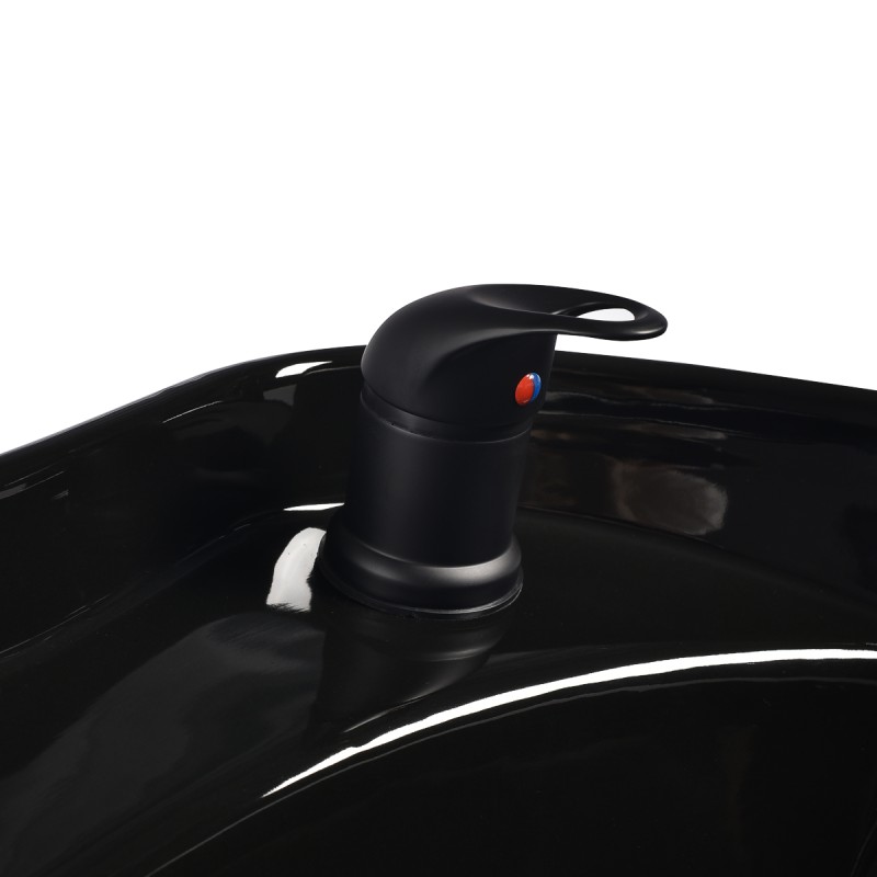 Gabbiano myjnia fryzjerska Porto czarno Czekoladowy