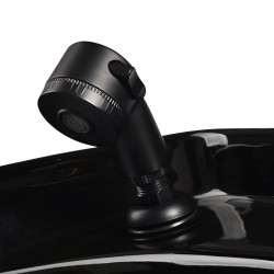 Czarno-czekoladowa myjnia fryzjerska Studio Line