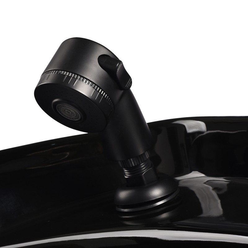 Gabbiano myjnia fryzjerska Porto czarno Czekoladowy