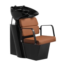 Gabbiano myjnia fryzjerska Porto czarno Pomarańczowy