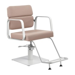 White-beige Havana salon chair