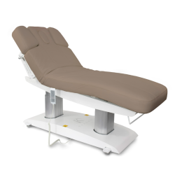 Łóżko kosmetyczne LUNA H PLUS PURE z podgrzewaniem - Valencia TAUPE -Strona główna- 