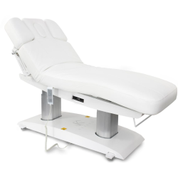 Łóżko kosmetyczne LUNA H PLUS PURE VibeSound - Biały -Strona główna- 