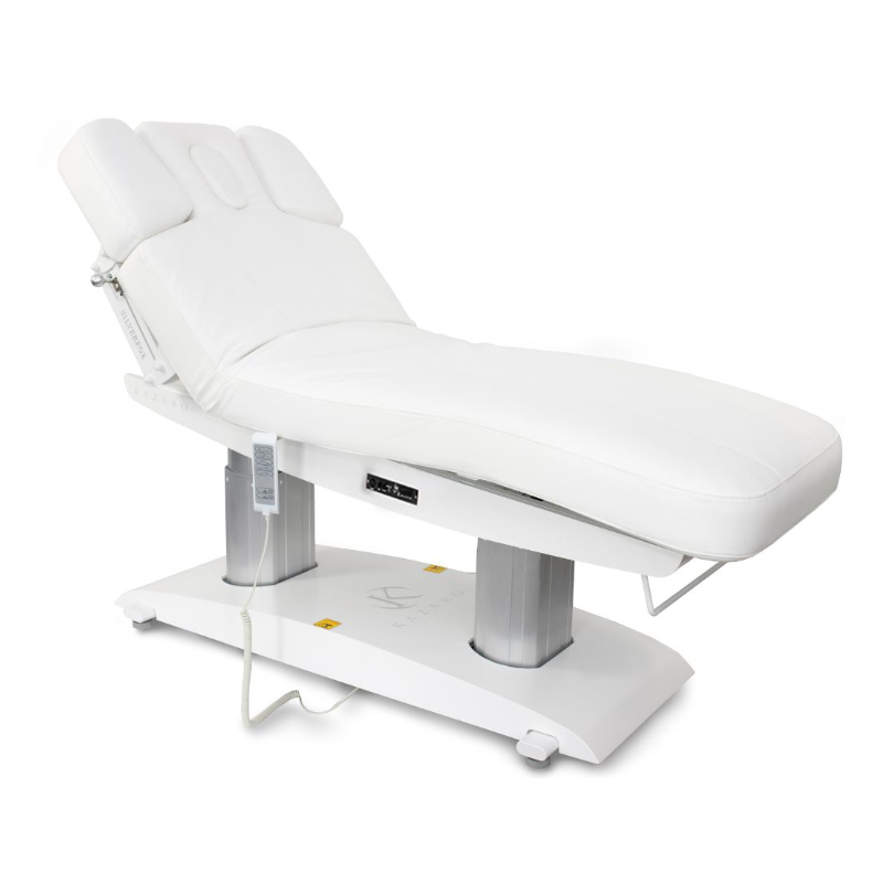 Łóżko kosmetyczne LUNA H PLUS PURE VibeSound - Biały -Strona główna- 