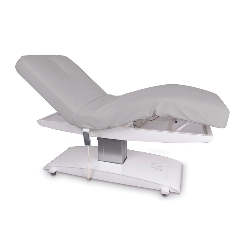 Łóżko kosmetyczne LUNA T PLUS PURE z podgrzewaniem - Jasnoszary -Strona główna- 